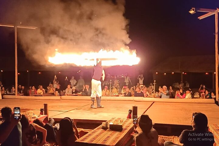 Fire Show in Desert safari Dubai